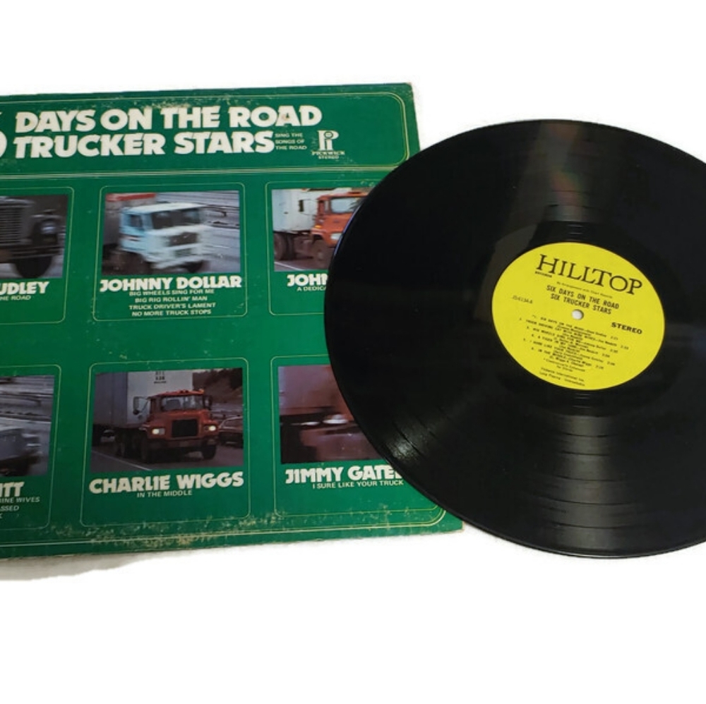 6 Days On The Road Trucker Stars JS6134 LP vinyl